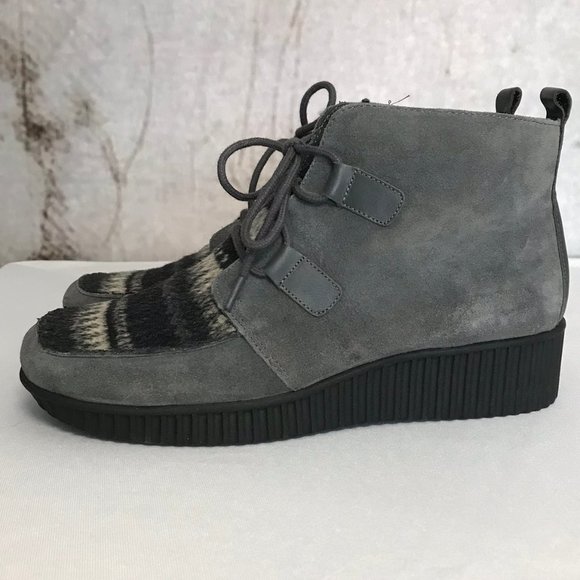 Aerosoles gray ankle boot bootie NEW never worn 9 - Picture 4 of 8
